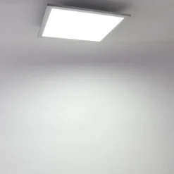 LED paneel staal 40 cm incl. LED en afstandsbediening - Liv