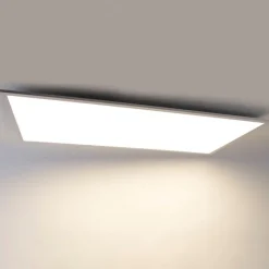 LED paneel staal 120 cm incl. LED met afstandsbediening - Liv