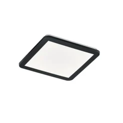 LED paneel vierkant zwart 30 cm incl. LED 3 staps dimbaar - Lope