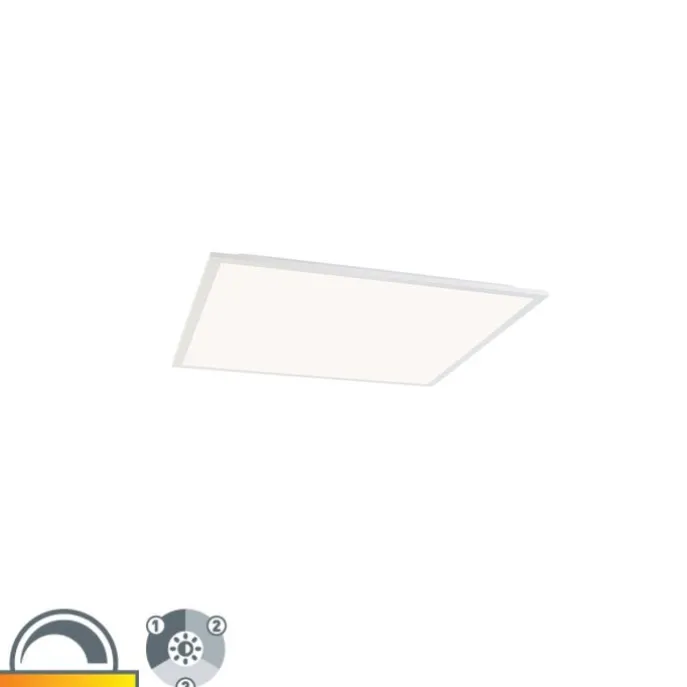 Led paneel voor systeem plafond wit vierkant dimbaar in kelvin - Pawel