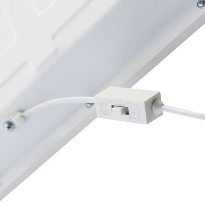 Led paneel voor systeem plafond wit vierkant dimbaar in kelvin - Pawel