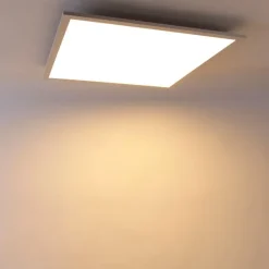 LED paneel wit incl. LED en dimmer met afstandsbediening - Liv