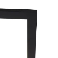 LED paneel zwart 40 cm incl. LED met afstandsbediening - Live