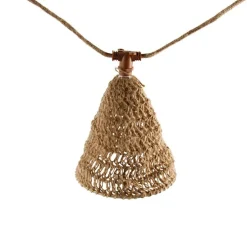 Lichtsnoer bruin 8m incl. LED 10-lichts IP44 solar oplaadbaar - Maro