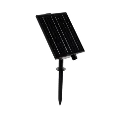 Lichtsnoer bruin 8m incl. LED 10-lichts IP44 solar oplaadbaar - Maro