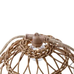 Lichtsnoer bruin 8m 10-lichts IP44 - Alma