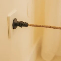 Lichtsnoer bruin met stekker en E27 fitting 5m IP54 - Arteixo