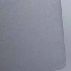 Linnen lampenkap donkergrijs rond schuin 45/40/25