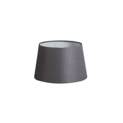 Linnen lampenkap grijs 25/16