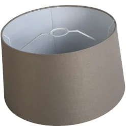 Linnen lampenkap taupe 45 cm
