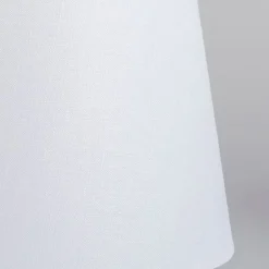 Linnen lampenkap wit 25/16