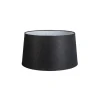 Linnen lampenkap zwart 45/25