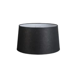 Linnen lampenkap zwart 45/25
