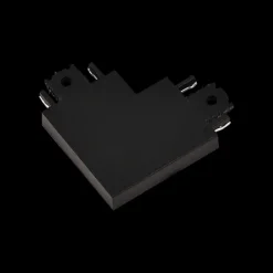 L-Koppelstuk rail zwart 1-fase - Magnetic