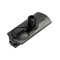 Luxe hanglamp adapter voor 1-fase rail zwart - Iconic