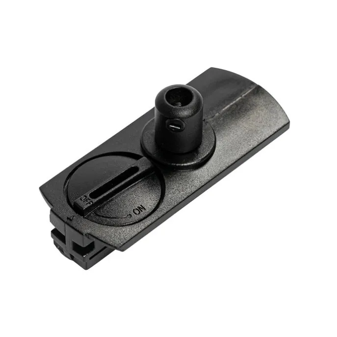 Luxe hanglamp adapter voor 1-fase rail zwart - Iconic