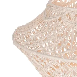 Macrame lampenkap naturel 90 cm