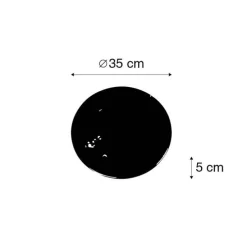 Marmeren voet wit voor vloerlamp - Editor