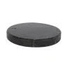 Marmeren voet zwart rond voor booglamp XXL