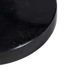 Marmeren voet zwart voor vloerlamp - Editor