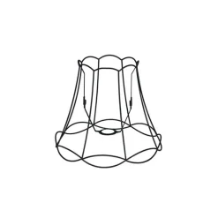 Metalen lampenkap zwart 35/29 - Granny Frame