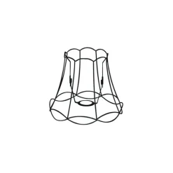 Metalen lampenkap zwart 25/21 - Granny Frame