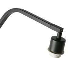 Modere vloerlamp zwart dimbaar - Anne ZigZag