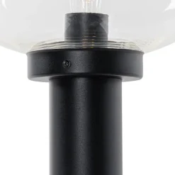 Modern buiten paaltje zwart 100 cm - Elly