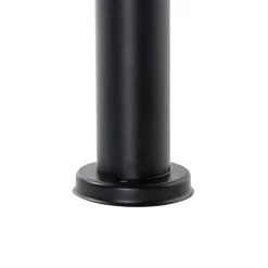 Modern buiten paaltje zwart 100 cm - Elly