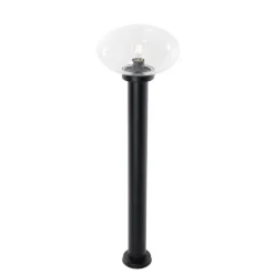 Modern buiten paaltje zwart 100 cm - Elly