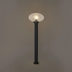 Modern buiten paaltje zwart 100 cm - Elly