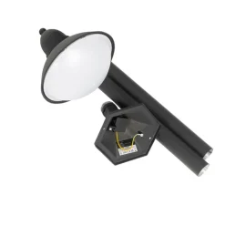 Modern buiten paaltje zwart 100 cm IP44 - Marcel