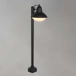 Modern buiten paaltje zwart 100 cm IP44 - Marcel