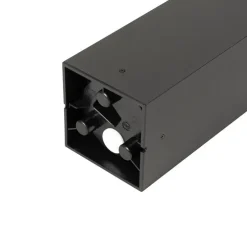 Modern buiten paaltje zwart 60 cm IP44 - Nicole