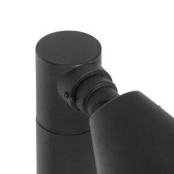 Modern buiten paaltje zwart 60 cm IP44 verstelbaar - Ciara