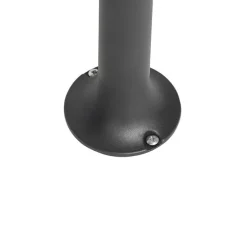 Modern buiten paaltje zwart 100 cm IP44 verstelbaar - Ciara