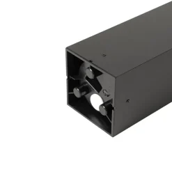 Modern buiten paaltje zwart 90 cm IP44 - Nicole