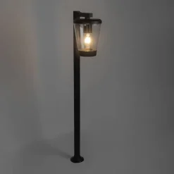 Modern buiten paaltje zwart 100 cm IP44 - Joren