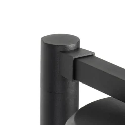 Modern buiten paaltje zwart 100 cm IP44 - Joren