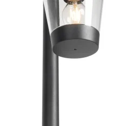 Modern buiten paaltje zwart 100 cm IP44 - Joren