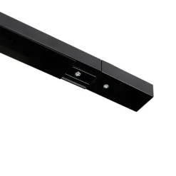 Modern 1-fase railsysteem met 4 spots donkerbrons - Jeana