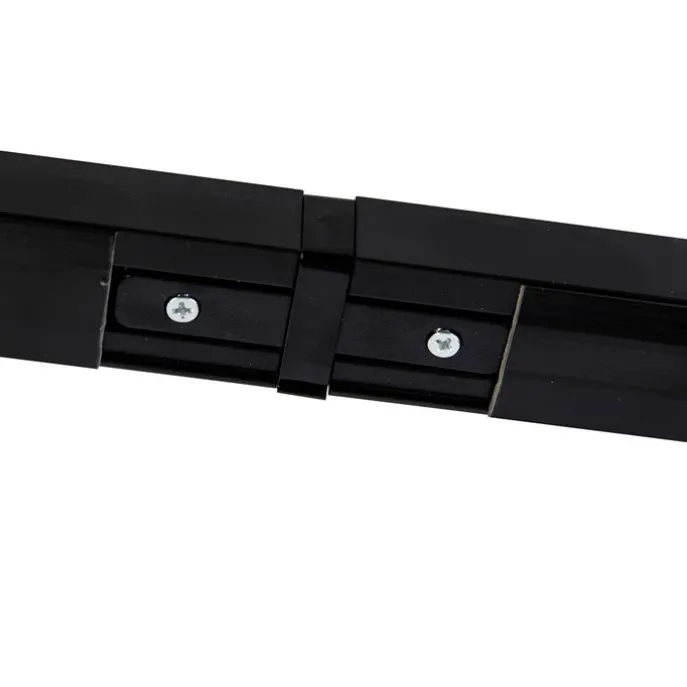 Modern 1-fase railsysteem met 4 spots donkerbrons - Jeana