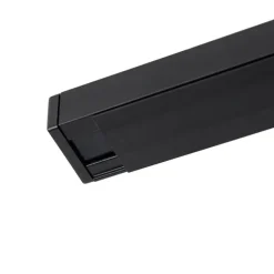 Modern 1-fase railsysteem met 4 spots donkerbrons - Jeana