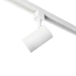 Modern 1-fase railsysteem met 4 spots wit - Jeana