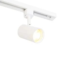 Modern 1-fase railsysteem met 4 spots wit - Jeana