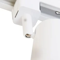 Modern 1-fase railsysteem met 4 spots wit - Jeana