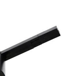 Modern 1-fase railsysteem met 5 spots zwart - Rondoo Up