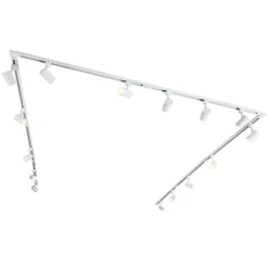 Modern 1-fase railsysteem met 15 spots wit - Iconic Jeana