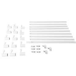 Modern 1-fase railsysteem met 15 spots wit - Iconic Jeana