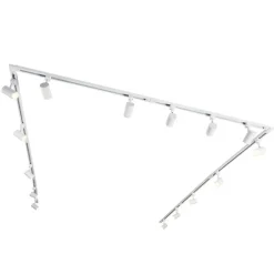 Modern 1-fase railsysteem met 15 spots wit - Iconic Jeana